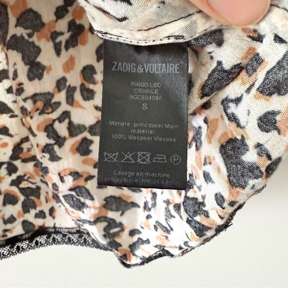 Zadig & Voltaire Ringo Dress in Leopard S - Picture 5 of 6